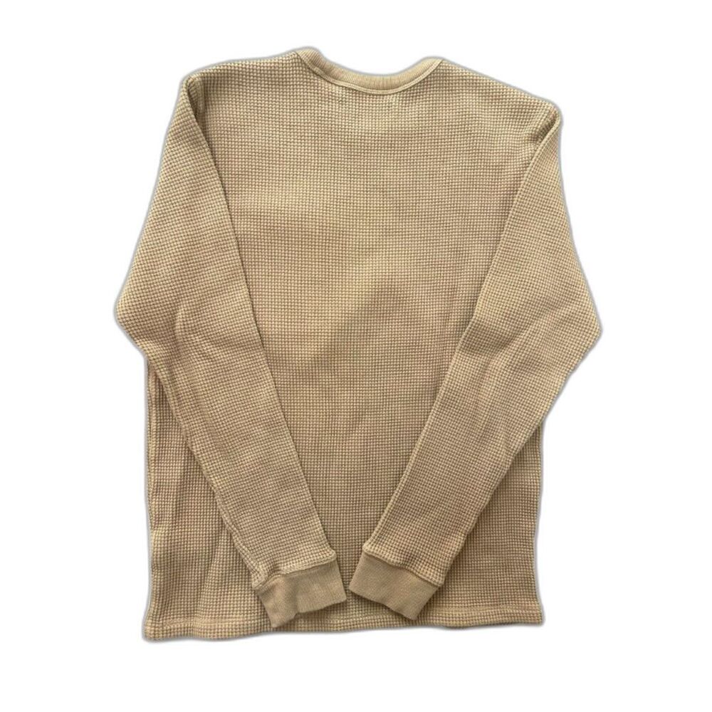 Outerknown Men's Waffle Long Sleeve Shirt - Picture 3 of 3